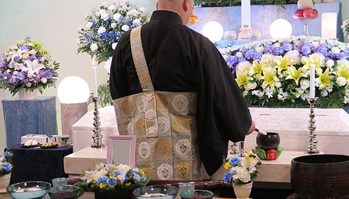 遺族と会社の合同葬