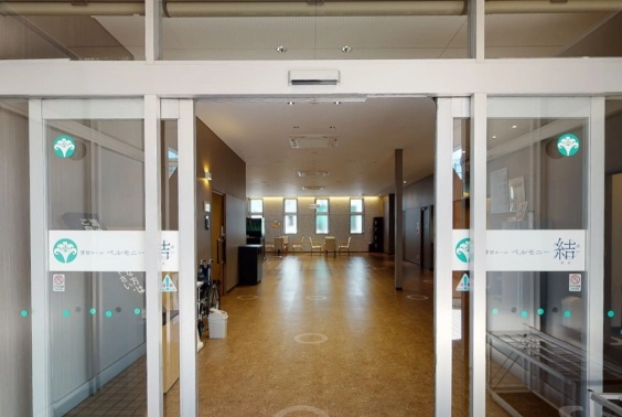 家族葬の結の館内入口